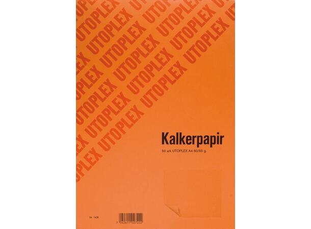 Kalkerpapir Utoplex A4 65 gr 50 bl 